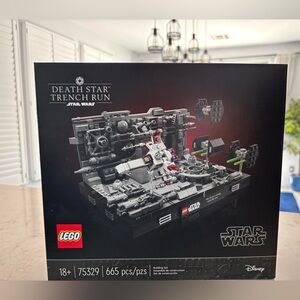 Lego #75329 Death Star Trench Run Diorama Star Wars Retired Brand New Sealed